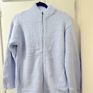 Light powder blue J crew jacket